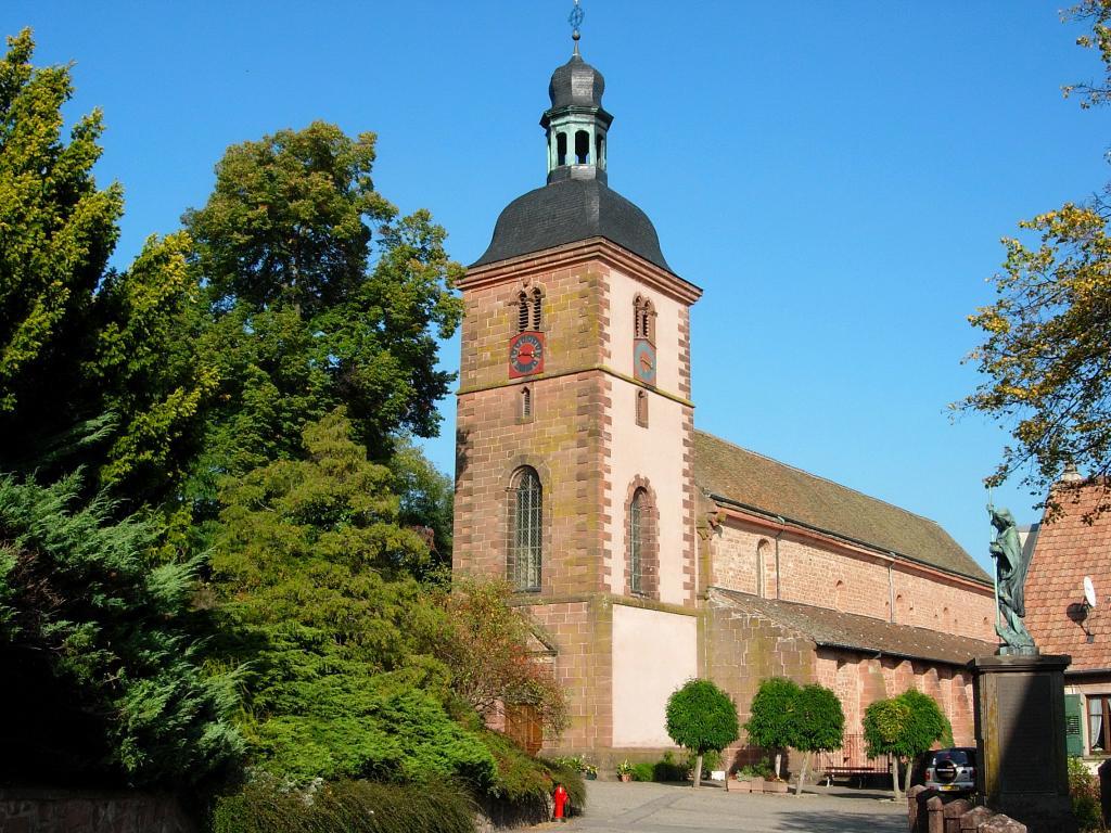 Chambres D'Hotes Les Vignes Saint-Jean-Saverne Bagian luar foto