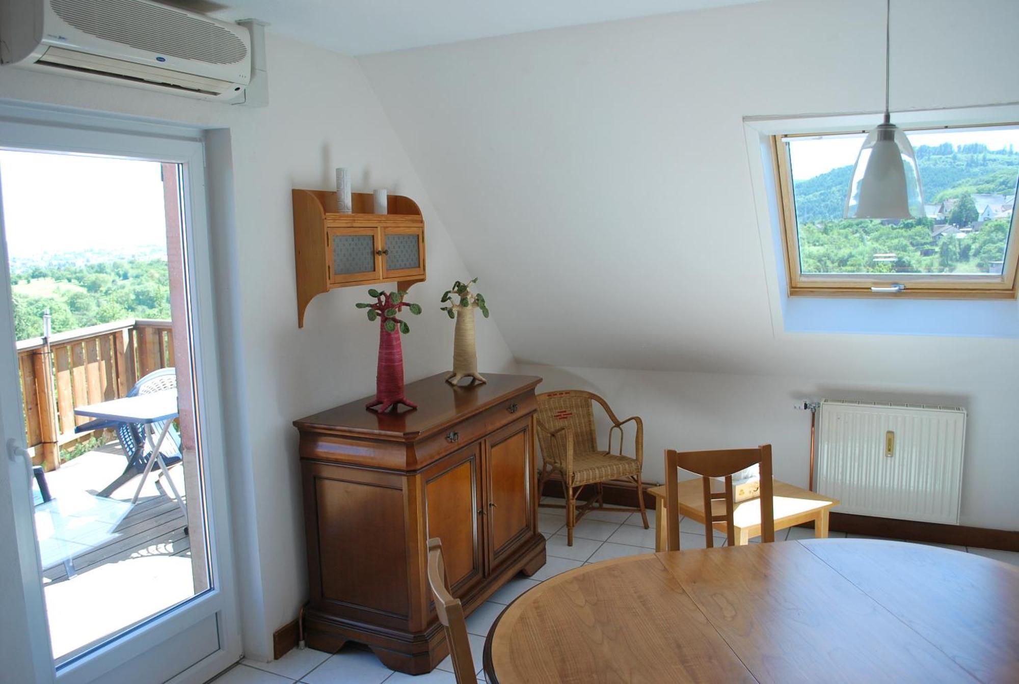Chambres D'Hotes Les Vignes Saint-Jean-Saverne Ruang foto